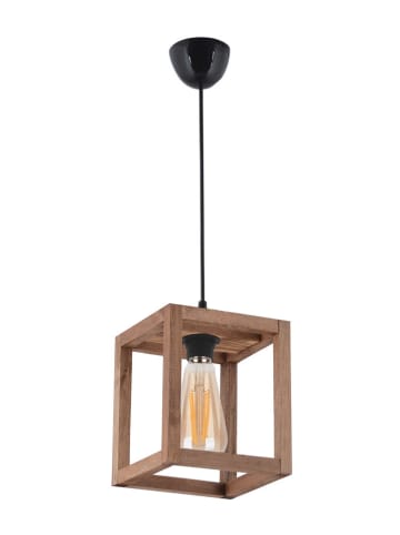 ABERTO DESIGN Hängeleuchte in Braun - (B)16 x (H)16 cm
