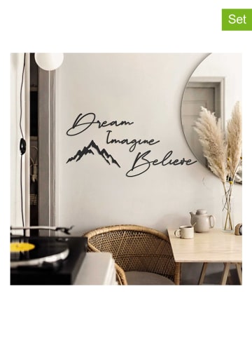 ABERTO DESIGN 4er-Set: Wanddekore