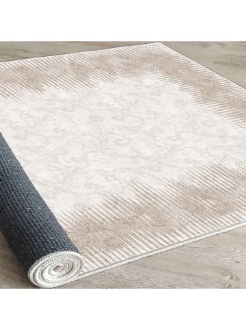 ABERTO DESIGN Kurzflor-Teppich in Beige