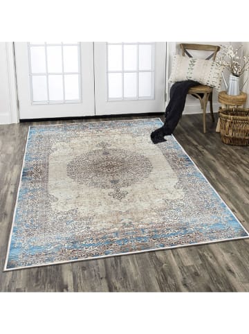 ABERTO DESIGN Kurzflor-Teppich in Bunt