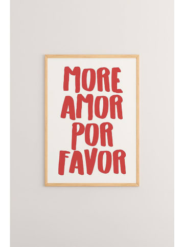 ABERTO DESIGN Druk artystyczny w ramce - 33 x 48 cm