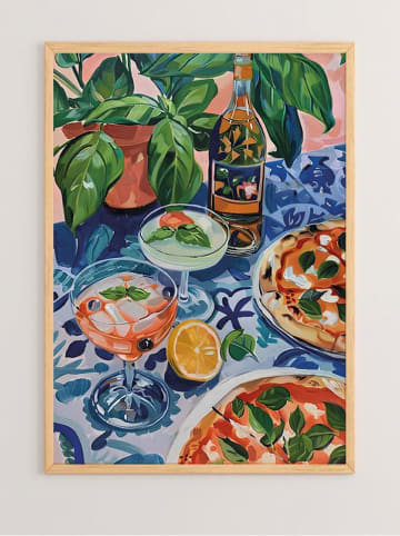 ABERTO DESIGN Druk artystyczny w ramce - 33 x 48 cm