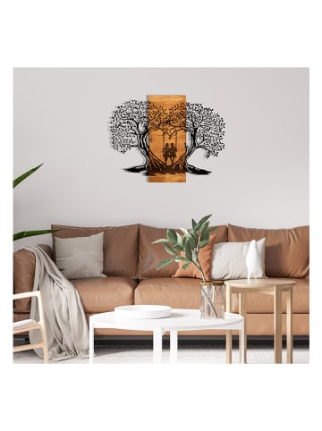 ABERTO DESIGN Wanddecoratie "Eva" - (B)76 x (H)58 cm