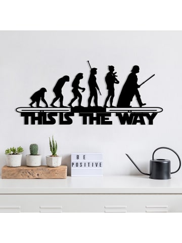 ABERTO DESIGN Wanddecoratie "Evrim" - (B)69 x (H)30 cm