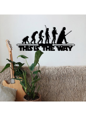 ABERTO DESIGN Wanddecoratie "Evrim" - (B)69 x (H)30 cm