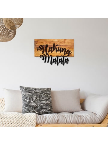 ABERTO DESIGN Wanddekor "Hakuna Matata" - (B)58 x (H)38 cm