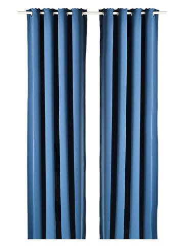 ABERTO DESIGN Vorhang in Blau