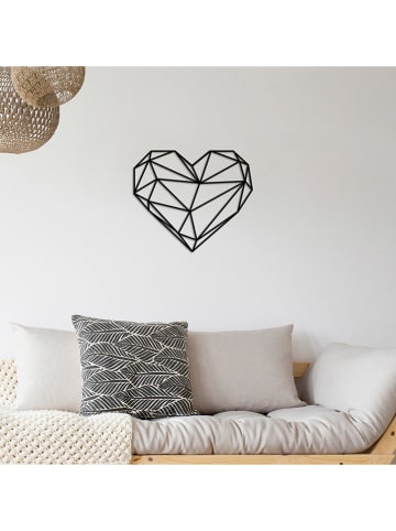 ABERTO DESIGN Wanddecoratie "Heart" - (B)47 x (H)40 cm