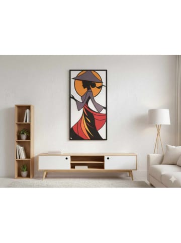 ABERTO DESIGN Dekoracja ścienna "Jade" - 40 x 68 cm