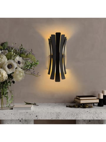ABERTO DESIGN Wandlamp zwart - (B)17 x (H)48 cm