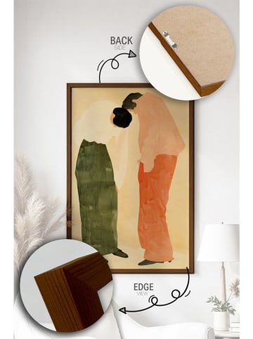 ABERTO DESIGN Druk artystyczny w ramce - 33 x 48 cm