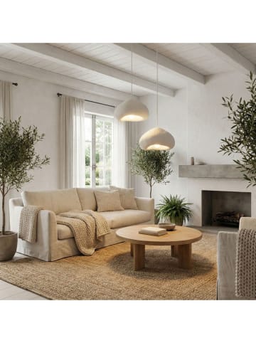 ABERTO DESIGN Hängeleuchte in Weiß - (B)74 x (H)115 cm