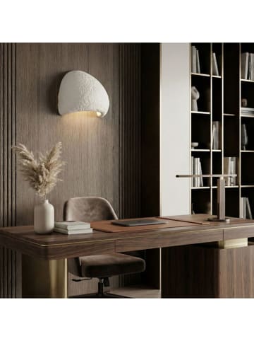 ABERTO DESIGN Lampa ścienna w kolorze białym - 27 x 17 cm