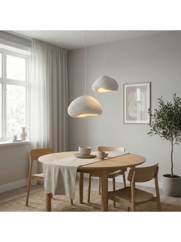 ABERTO DESIGN Lampa wisząca w kolorze białym - 70 x 115 cm