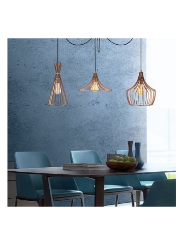 ABERTO DESIGN Lampa wisząca "Mezopotamya" w kolorze miedzianym - Ø 114 cm