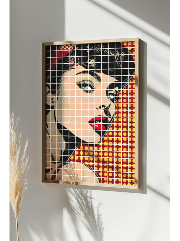 ABERTO DESIGN Druk artystyczny w ramce - 33 x 48 cm