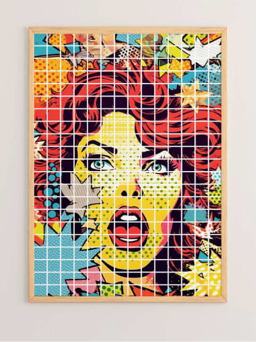 ABERTO DESIGN Ingelijste kunstdruk - (B)33 x (H)48 cm