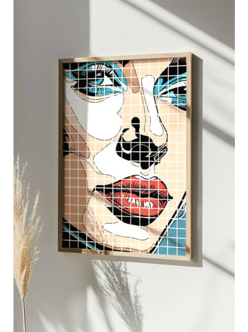 ABERTO DESIGN Ingelijste kunstdruk - (B)33 x (H)48 cm