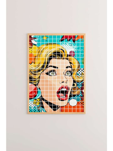 ABERTO DESIGN Gerahmter Kunstdruck - (B)33 x (H)48 cm