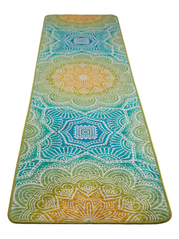ABERTO DESIGN Yogamat groen/blauw
