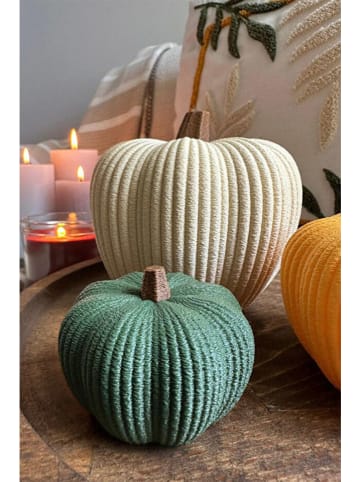 ABERTO DESIGN 3-delige set: deco-objecten crème/geel/turquoise