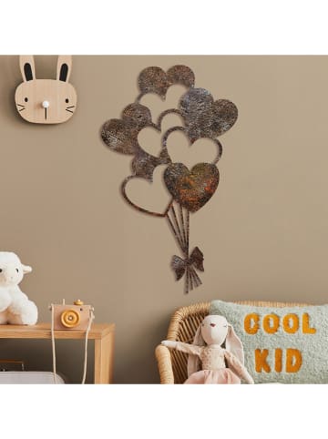 ABERTO DESIGN Wanddekor "Rusty Heart" - (B)21 x (H)35 cm