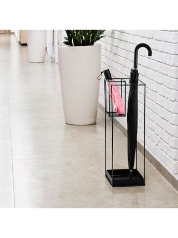 ABERTO DESIGN Stojak w kolorze czarnym na parasole - 20 x 61 cm