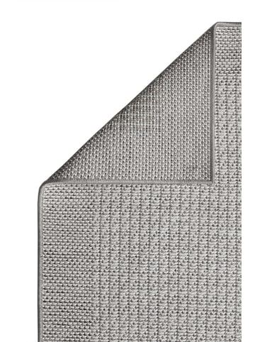 ABERTO DESIGN Laagpolig tapijt "Sisalux" lichtgrijs/crème