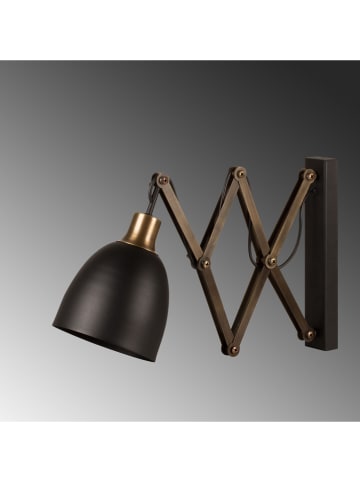 Opviq Lampa ścienna w kolorze czarnym - 35 x 30 cm