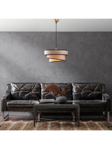 ABERTO DESIGN Hängeleuchte in Hellbraun - Ø 40 cm