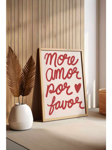 ABERTO DESIGN Druk artystyczny w ramce - 33 x 48 cm