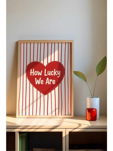 ABERTO DESIGN Gerahmter Kunstdruck - (B)33 x (H)48 cm