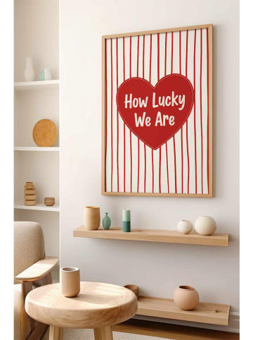 ABERTO DESIGN Gerahmter Kunstdruck - (B)33 x (H)48 cm