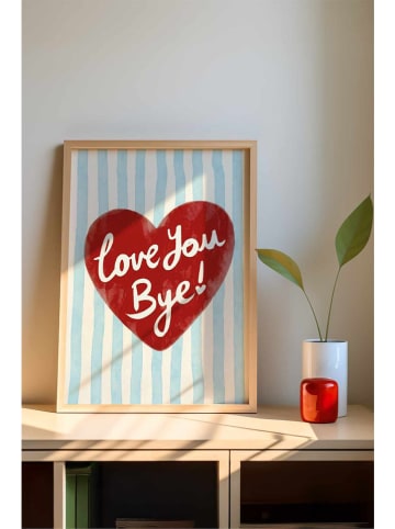 ABERTO DESIGN Druk artystyczny w ramce - 33 x 48 cm