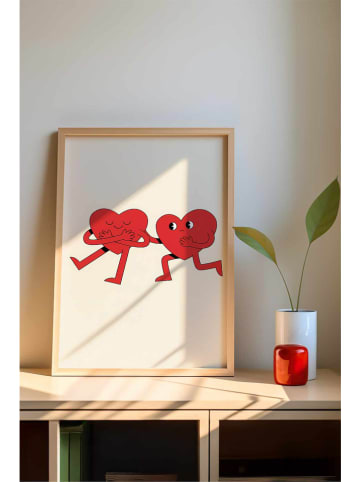 ABERTO DESIGN Druk artystyczny w ramce - 33 x 48 cm