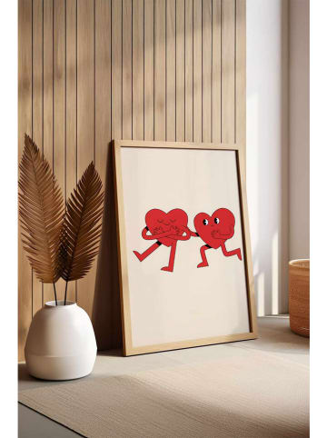 ABERTO DESIGN Druk artystyczny w ramce - 33 x 48 cm