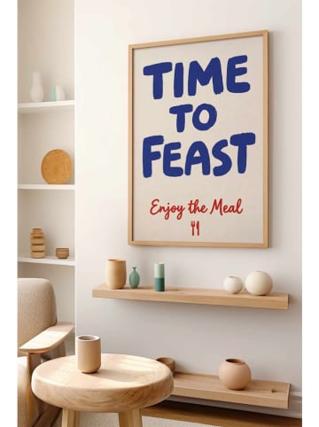 ABERTO DESIGN Druk artystyczny w ramce - 33 x 48 cm