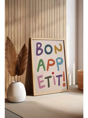 ABERTO DESIGN Ingelijste kunstdruk - (B)33 x (H)48 cm