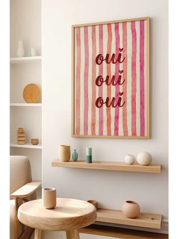 ABERTO DESIGN Druk artystyczny w ramce - 33 x 48 cm