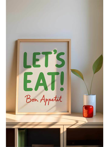 ABERTO DESIGN Ingelijste kunstdruk - (B)33 x (H)48 cm