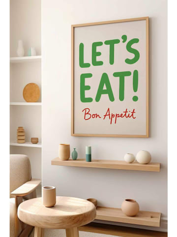 ABERTO DESIGN Gerahmter Kunstdruck - (B)33 x (H)48 cm