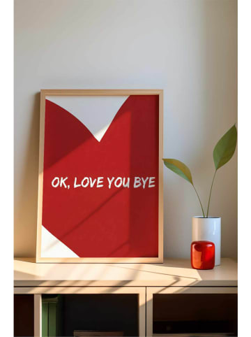 ABERTO DESIGN Druk artystyczny w ramce - 33 x 48 cm