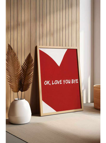 ABERTO DESIGN Druk artystyczny w ramce - 33 x 48 cm