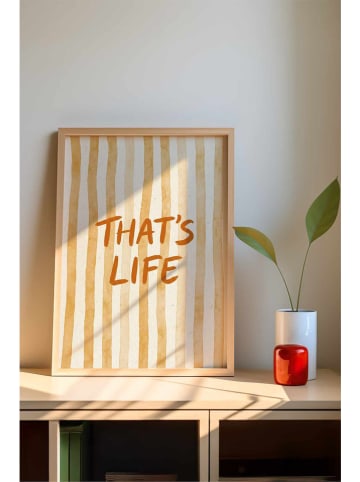 ABERTO DESIGN Gerahmter Kunstdruck - (B)33 x (H)48 cm