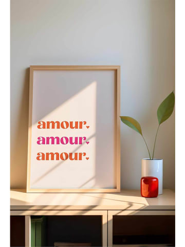 ABERTO DESIGN Druk artystyczny w ramce - 33 x 48 cm