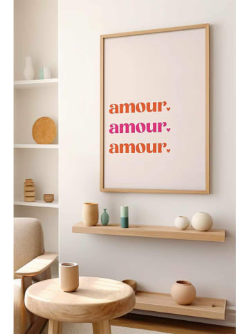 ABERTO DESIGN Druk artystyczny w ramce - 33 x 48 cm