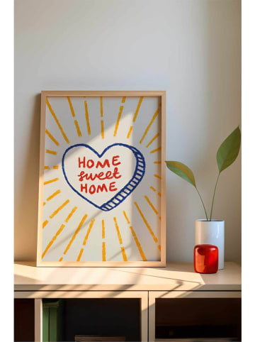 ABERTO DESIGN Ingelijste kunstdruk - (B)33 x (H)48 cm