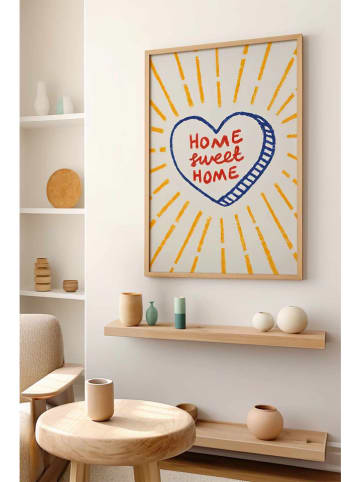 ABERTO DESIGN Druk artystyczny w ramce - 33 x 48 cm