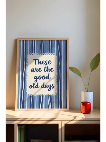 ABERTO DESIGN Gerahmter Kunstdruck - (B)33 x (H)48 cm