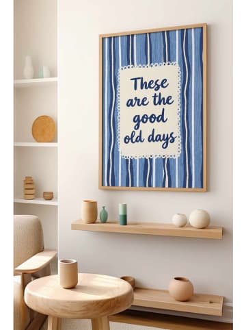 ABERTO DESIGN Druk artystyczny w ramce - 33 x 48 cm